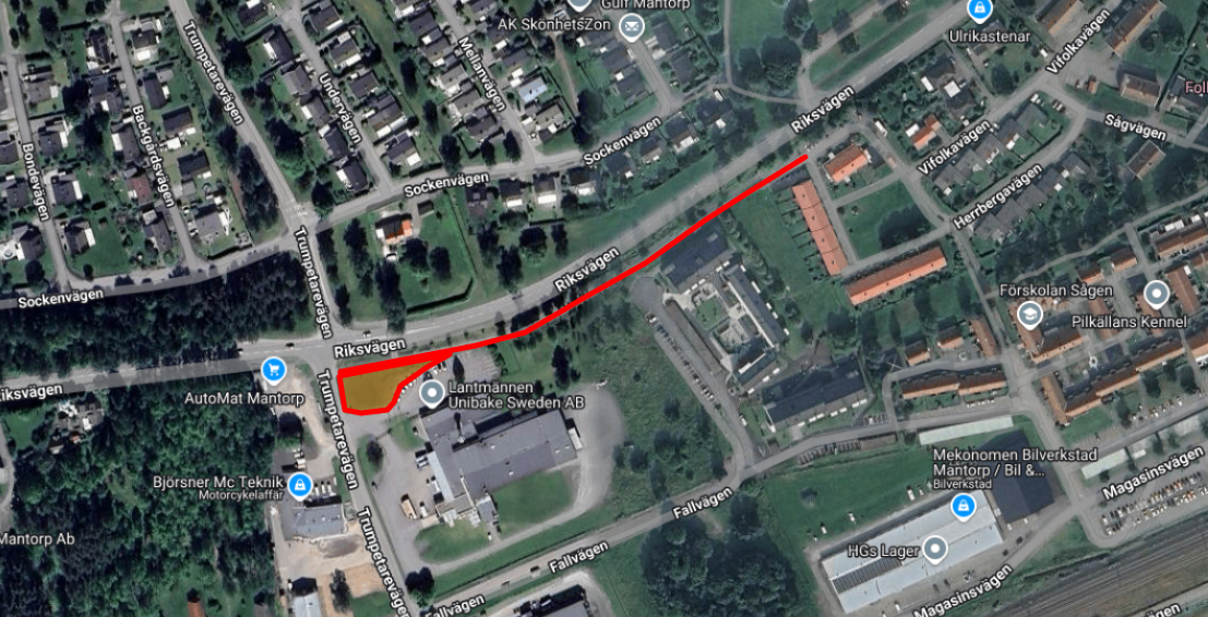 Location near highway